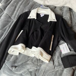 Zip up Lularoe sweatshirt jacket